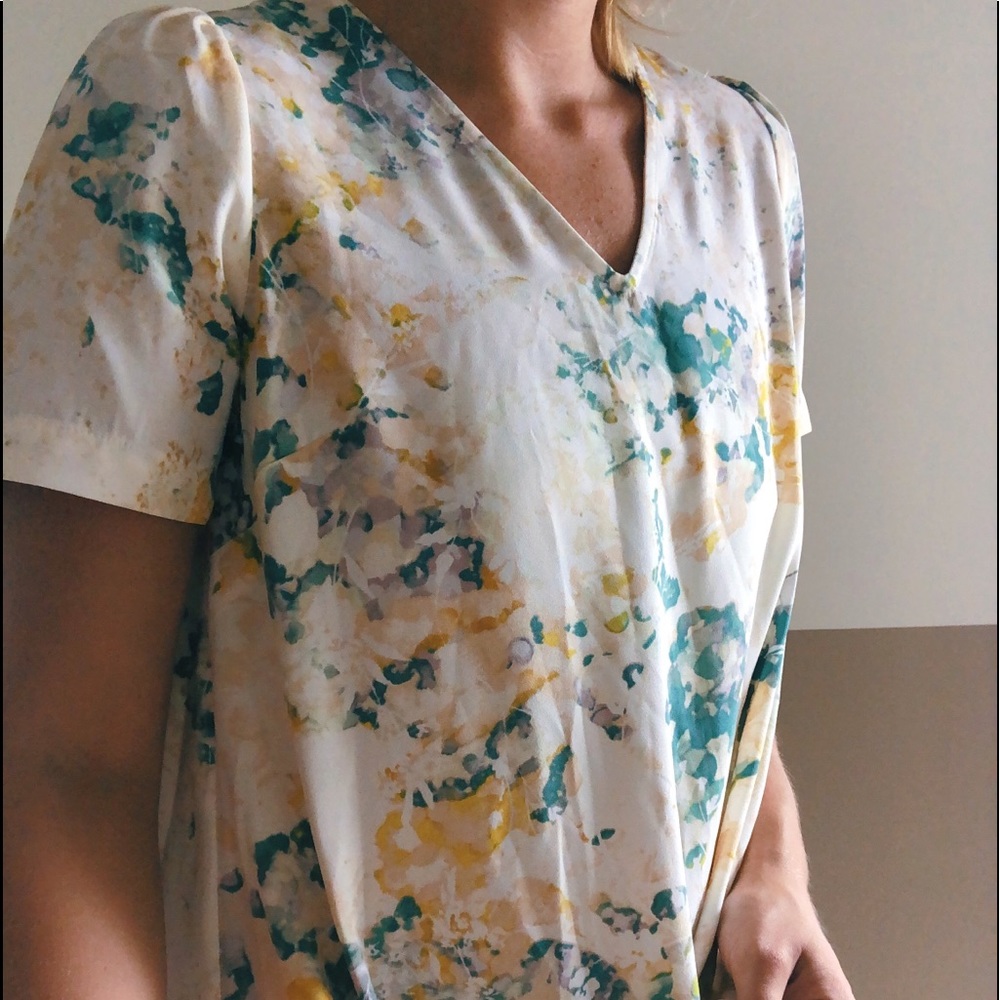 A New Day Floral Print Skater Dress